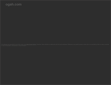 Tablet Screenshot of ogah.com